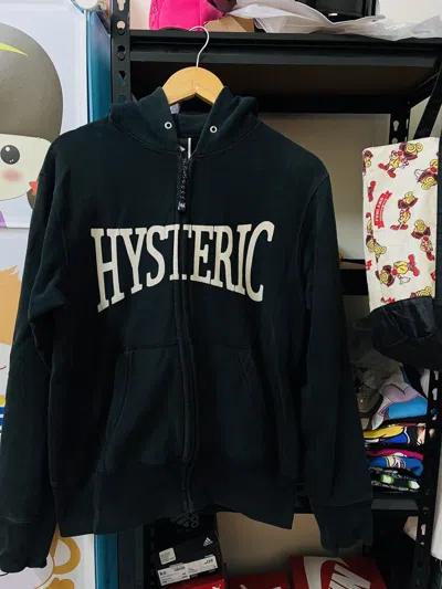 Pre-owned Hysteric Glamour X Vintage Hysteric Glamour Spellout Hoodie In Black