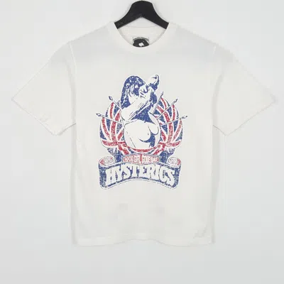 Pre-owned Hysteric Glamour X Vintage Hysteric Glamour Streetwear Style Tshirt In White