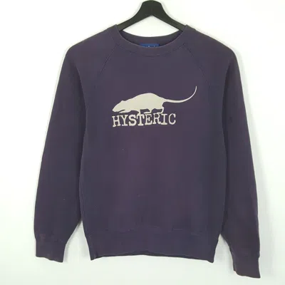 Pre-owned Hysteric Glamour X Vintage Hysteric Glamour Streetwear Sweatshirt In Purple