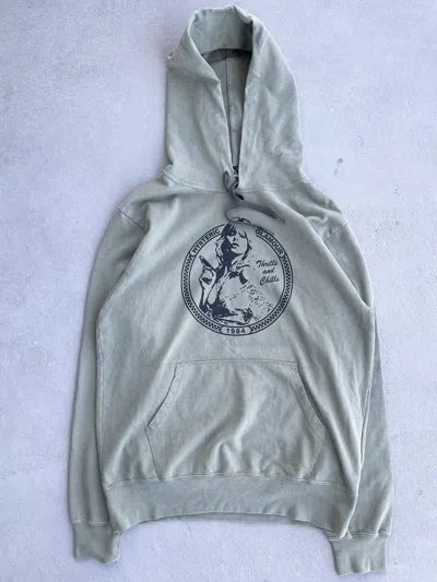 Pre-owned Hysteric Glamour X Vintage Steal! 2010s Hysteric Glamour Showgirl 1984 Hoodie (m) In Olive