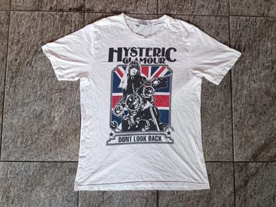 Pre-owned Hysteric Glamour X Vintage T Shirt Hysteric Glamour Don't Look Back In White