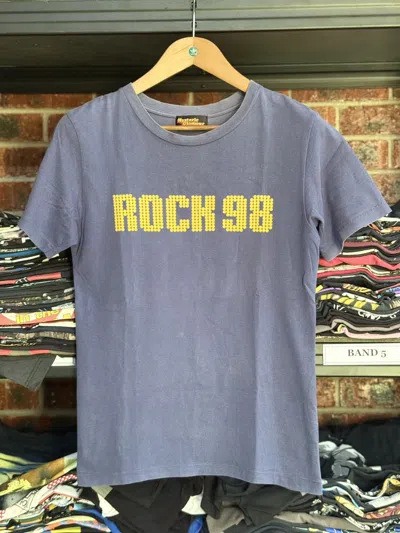 Pre-owned Hysteric Glamour X Vintage Thrashed Vintage Hysteric Glamour And Puppet Show Tonight T In Blue