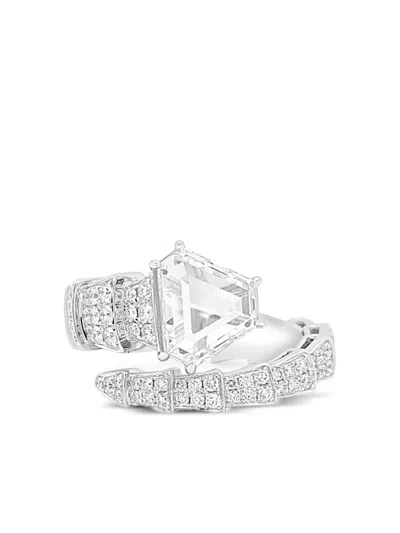 Hyt Jewelry 18k White Gold Diamond Ring