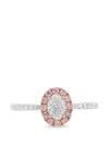Hyt Jewelry 18k White Gold Diamond Ring In Silver