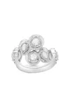 Hyt Jewelry 18k White Gold Rosecut Diamond Ring