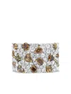 Hyt Jewelry 18kt White Gold Diamond Chunky Ring In White
