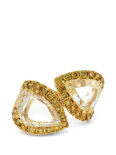 Hyt Jewelry Diamond Cocktail Ring In Gold