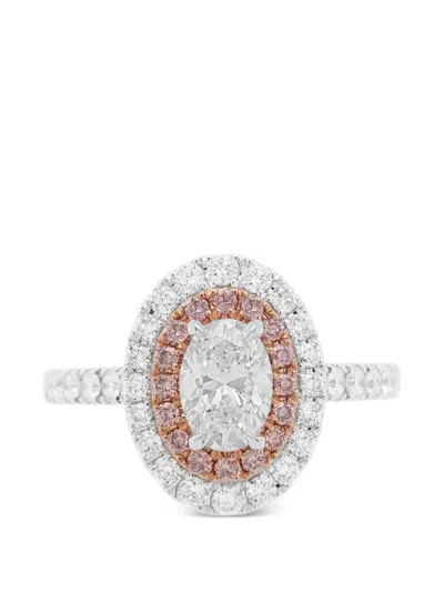 Hyt Jewelry Diamond Cocktail Ring In Metallic