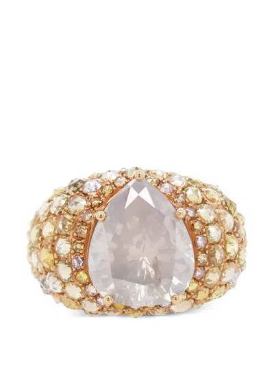 Hyt Jewelry Diamond Ring In Gold