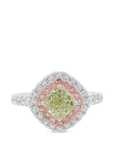 Hyt Jewelry Diamond Ring In Silver