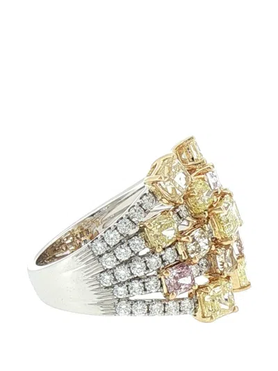 Hyt Jewelry Diamond Ring In Metallic
