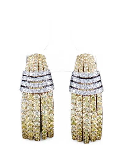 Hyt Jewelry Embellishment Diamond Earrings In 金色