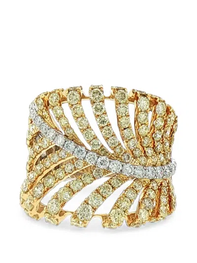 Hyt Jewelry Embellishment Diamond Ring In Gold