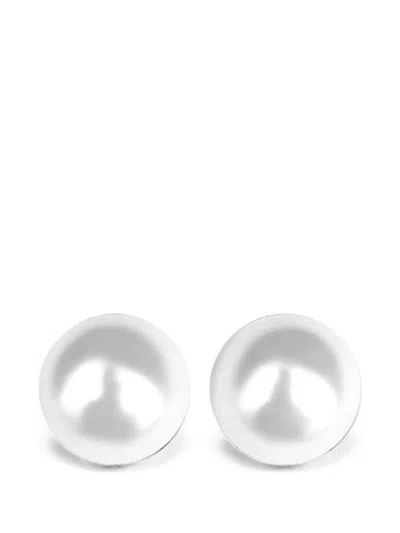 Hzmer Jewellery Faux-pearl Drop Earrings In White