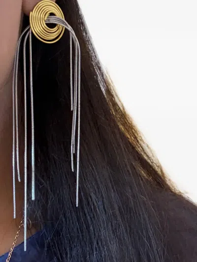 Hzmer Jewellery Maya Earrings In Gold