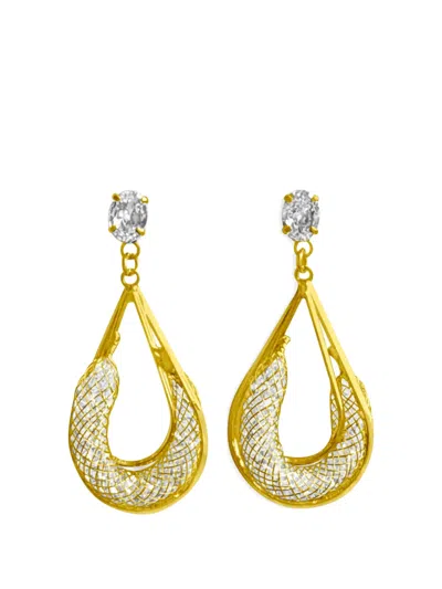 Hzmer Jewellery Nostalgic Shine Earrings In Burgundy