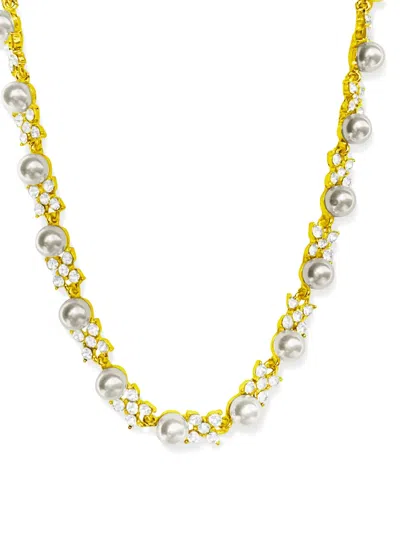 Hzmer Jewellery Svarna Necklace In Gold
