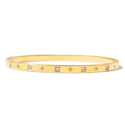 Hzmer Jewellery Women's Gold Universe Cuff