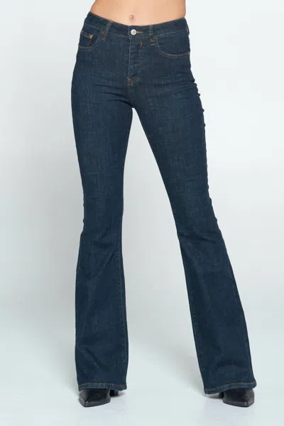 I & M Jeans High Rise Bootcut Jeans In Indigo In Multi