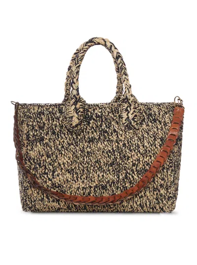 I Beliv Rary Raffia Bag In Brown
