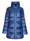 Iblues Berceto Quilted Coat In Blue