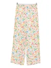 Iblues Floral-print Trousers In Multi
