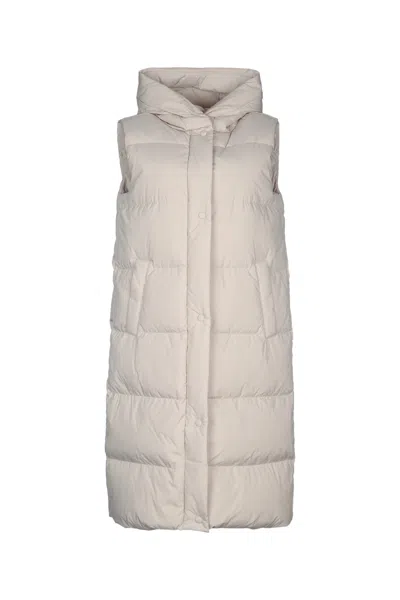 IBLUES I BLUES HOODED PUFFER GILET