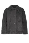 I Blues Fleece Button-up Jacket