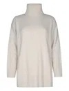 Iblues Turtleneck Oversized Jumper In White