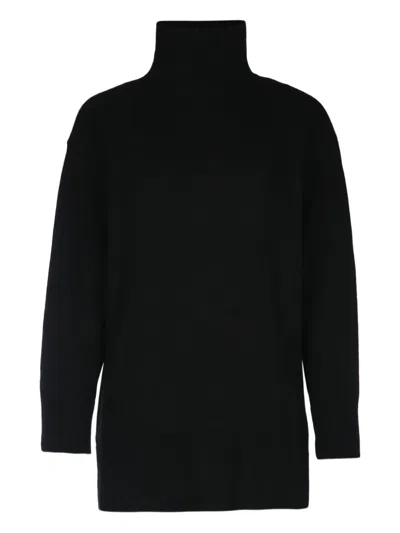 I Blues Turtleneck Sweater In Black