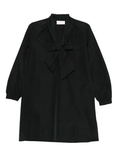 I Blues Vaglio A-line Mini Dress In Black