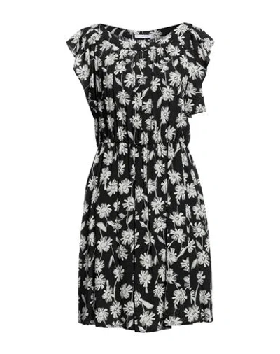 I Blues Woman Short Dress Black Size 12 Viscose