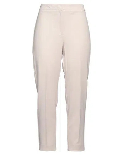 I Blues Woman Pants Beige Size 8 Polyester, Elastane
