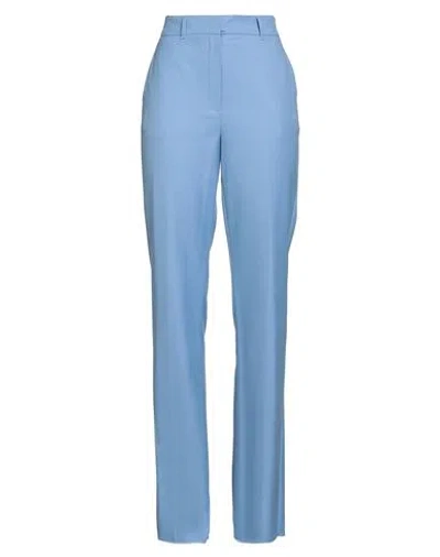 Iblues I Blues Woman Pants Light Blue Size 6 Polyester, Viscose, Elastane