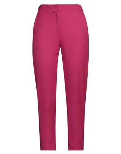 Iblues I Blues Woman Pants Magenta Size 4 Polyester, Viscose, Elastane In Magenta