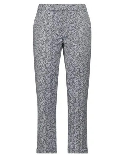 I Blues Woman Pants Pastel Blue Size 12 Cotton, Polyester, Elastane