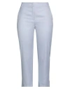 Iblues I Blues Woman Pants Sky Blue Size 4 Polyester, Viscose, Elastane In Blue