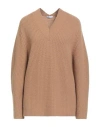 Iblues I Blues Woman Sweater Camel Size M Wool, Lyocell, Polyamide, Cashmere In Brown