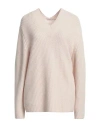 Iblues I Blues Woman Sweater Light Pink Size S Wool, Lyocell, Polyamide, Cashmere In White