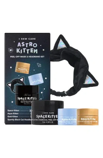 I Dew Care Astro Kitten Peel Off Mask & Headband Set In No Color