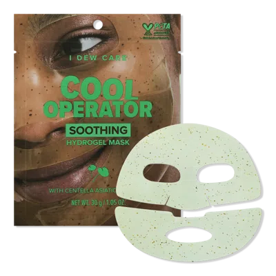 I Dew Care Cool Operator Soothing Hydrogel Mask