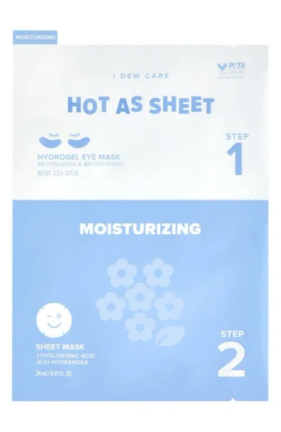 I Dew Care Hot As Sheet Mask Duo In Blue