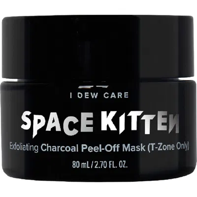 I Dew Care Space Kitten Exfoliating Charcoal Peel Off Mask In Black