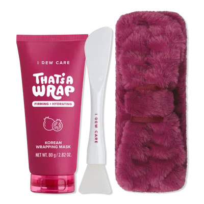 I Dew Care That's A Wrap Korean Wrapping Mask & Headband Set