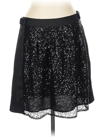 Pre-owned I Heart Ronson Formal Skirt In Black