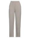 I Heart Woman Pants Taupe Size M Vinyl, Elastane In Grey