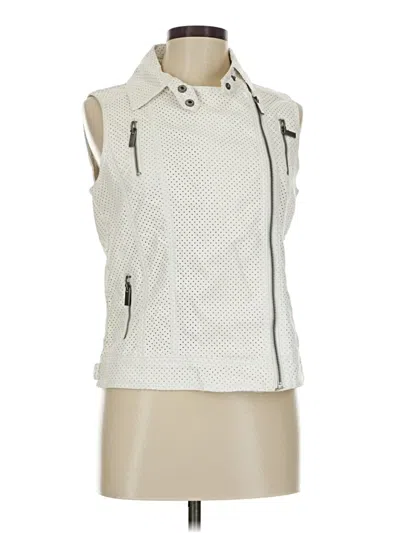 Pre-owned I Jeans By Buffalo Vest In White