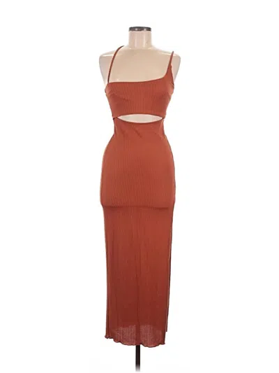 Pre-owned I. Joah Cocktail Dress In Brown