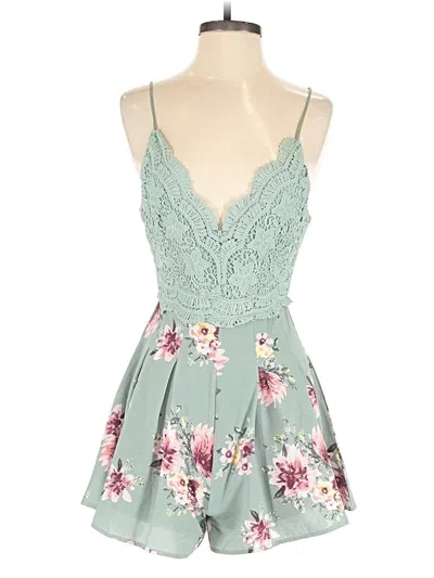 Pre-owned I. Joah Romper In Blue