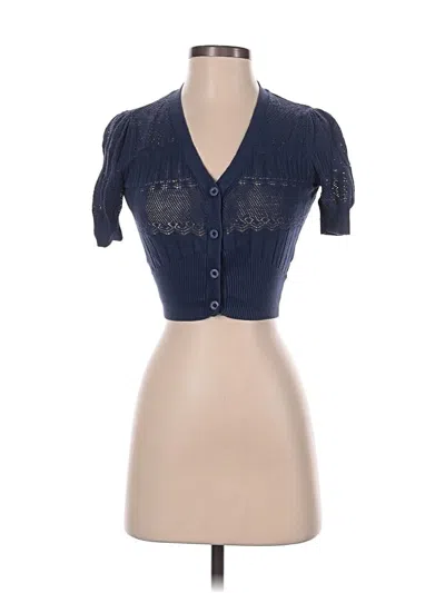 Pre-owned I Love H81 Cardigan Sweater In Blue